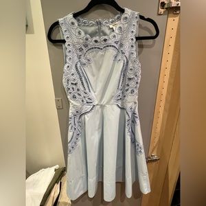 Light blue tea dress Esley